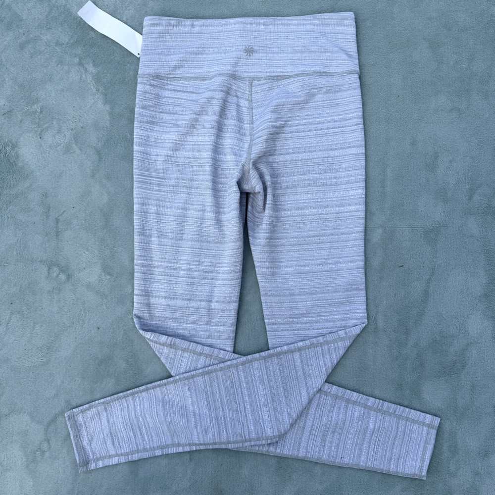 Athleta high rise jacquard chaturanga leggings - Picture 3 of 7